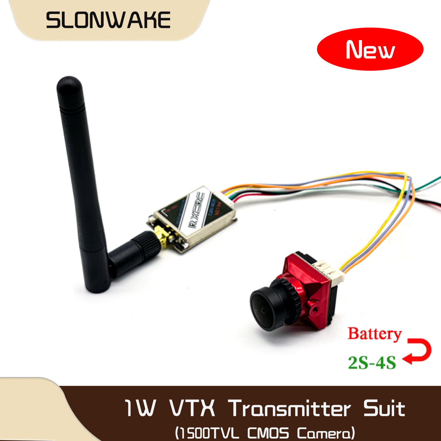 Drone Receiver - SLONWAKE 5.8G 48CH 1W VTX 100/200/400/1000mW