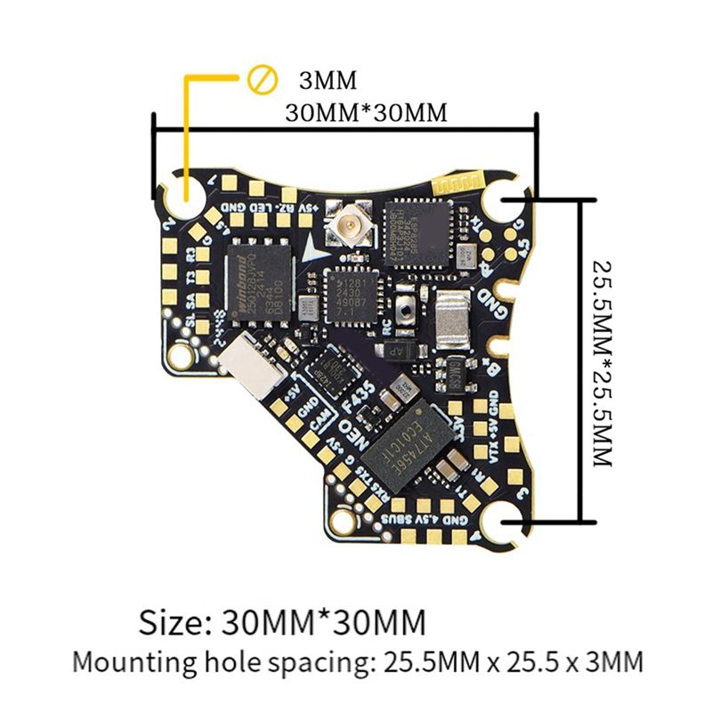 FBIL-F435 NEO 1S AIO Flight Co - Drone Esc recension och pris