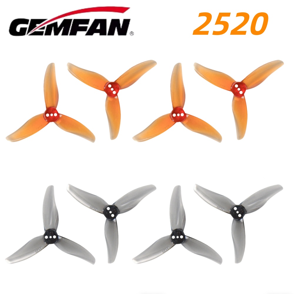 4Pairs Gemfan Hurricane 2520 2 - Drone Propeller recension och pris