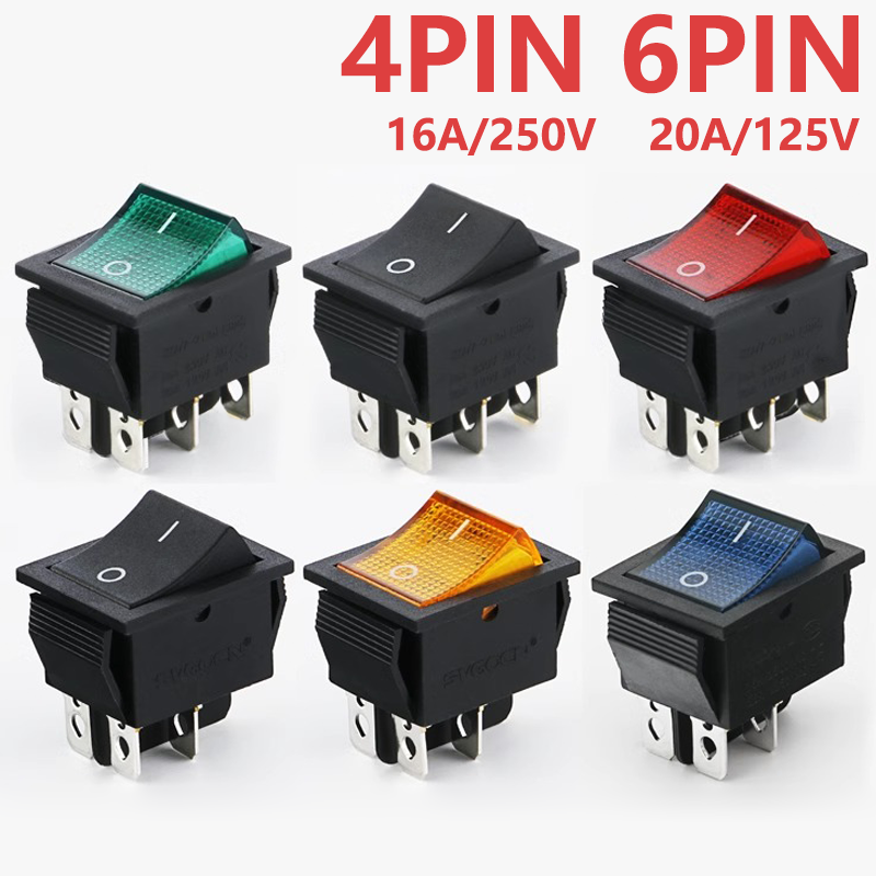 KCD4 Rocker Switch ON OFF With - Drone Buzzer recension och pris