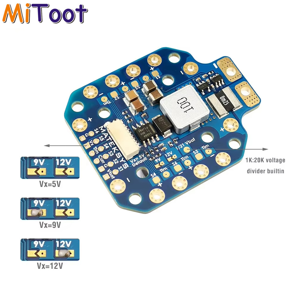 Mateksys PDB-HEX 12S Power Dis - Drone Power Distribution Board recension och pris