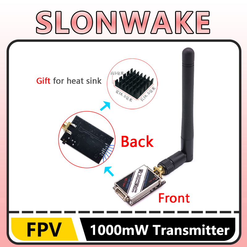 SLONWAKE  5.8G 48CH 1W VTX 100 - Drone Receiver recension och pris
