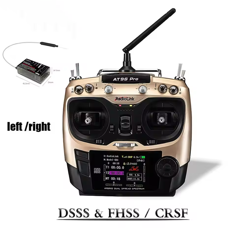 Radiolink AT9SPro 12CH 2.4G DS - Drone Transmitter recension och pris