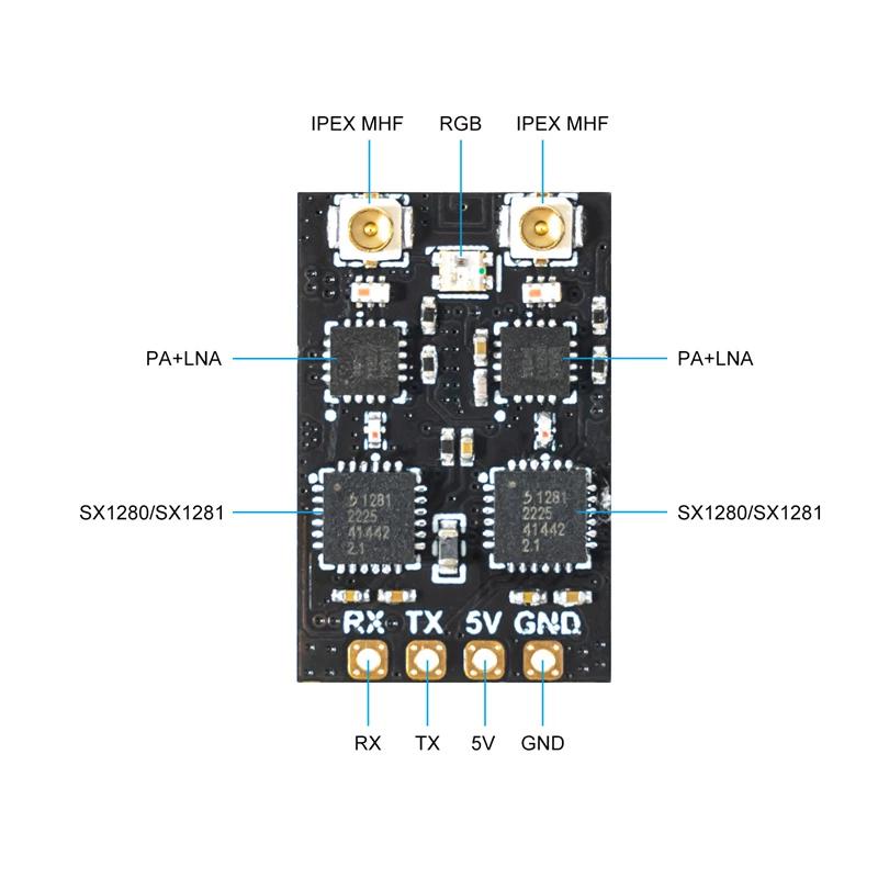 BETAFPV SuperD ELRS Receiver 2 - Drone Antenna recension och pris