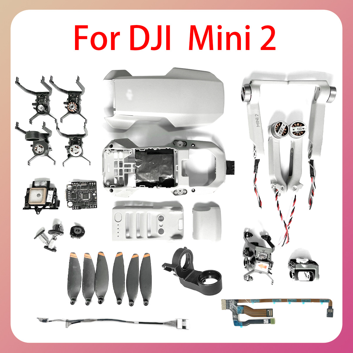 Original Mini 2 Mid-frame Gimb - Drone Arm recension och pris