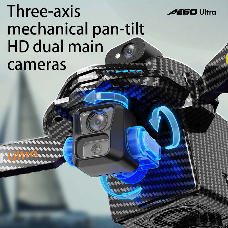 AE60 GPS Drone Professional 8K - Drone Gimbal recension och pris