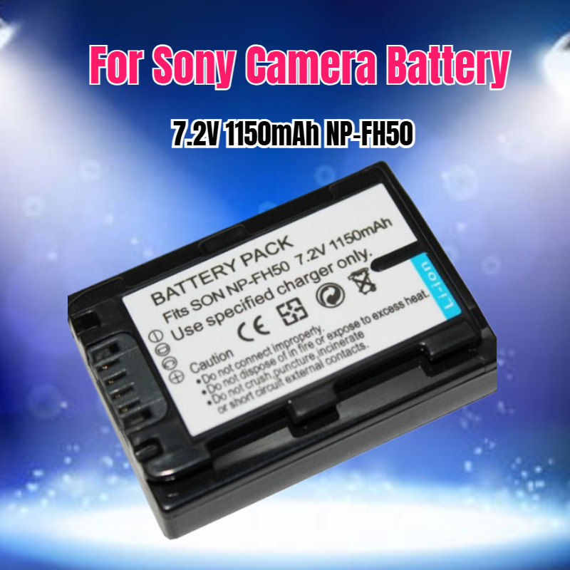 7.2V 1150mAh NP-FH50 Camera Ba - Drone Camera recension och pris