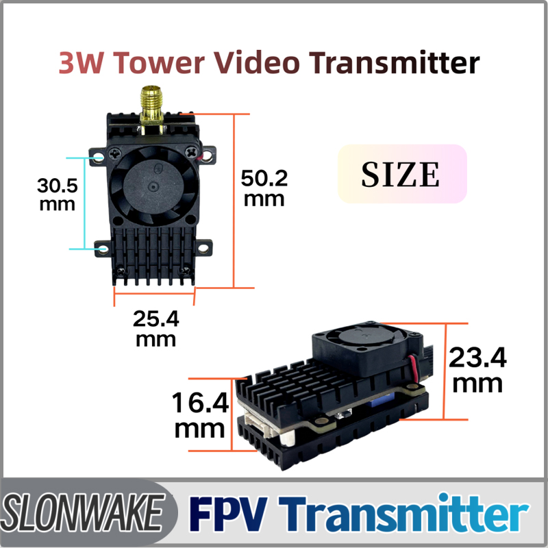 SLONWAKE 5.8G 3000mW Simulatio - Drone Transmitter recension och pris
