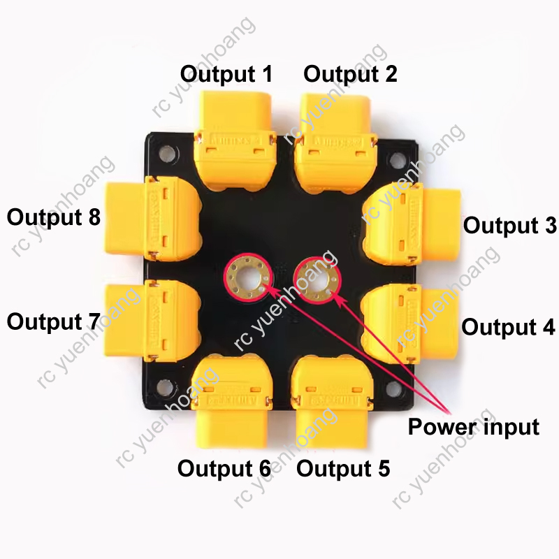 1PCS 240A High Current Power D - Drone Power Distribution Board recension och pris