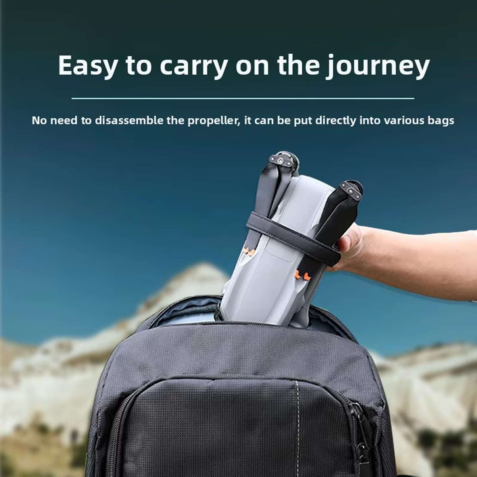 Airixxi Propeller Holder Stabi - Drone Battery Strap recension och pris