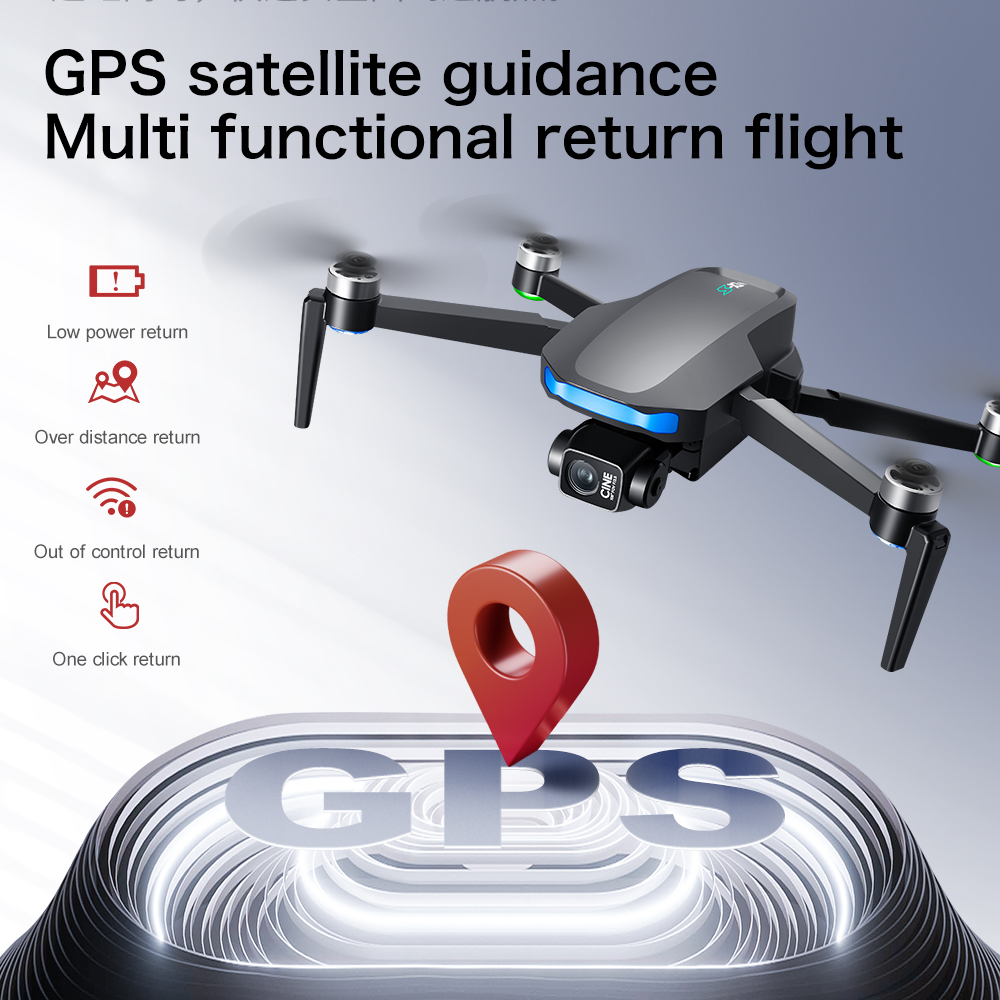 New S-X1 MAX Drone GPS 8K Prof - Drone Gimbal recension och pris