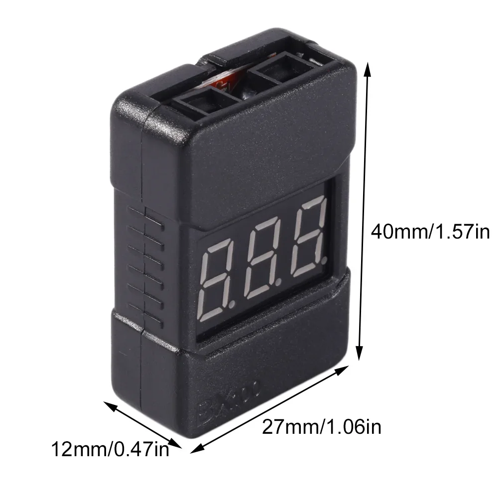 BX100 1-8S Lipo Battery Voltag - Drone Buzzer recension och pris