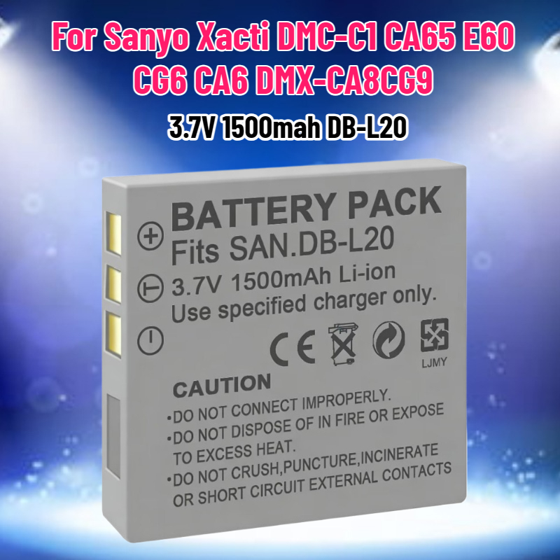 3.7V 1500mah DB-L20 Battery fo - Drone Camera recension och pris