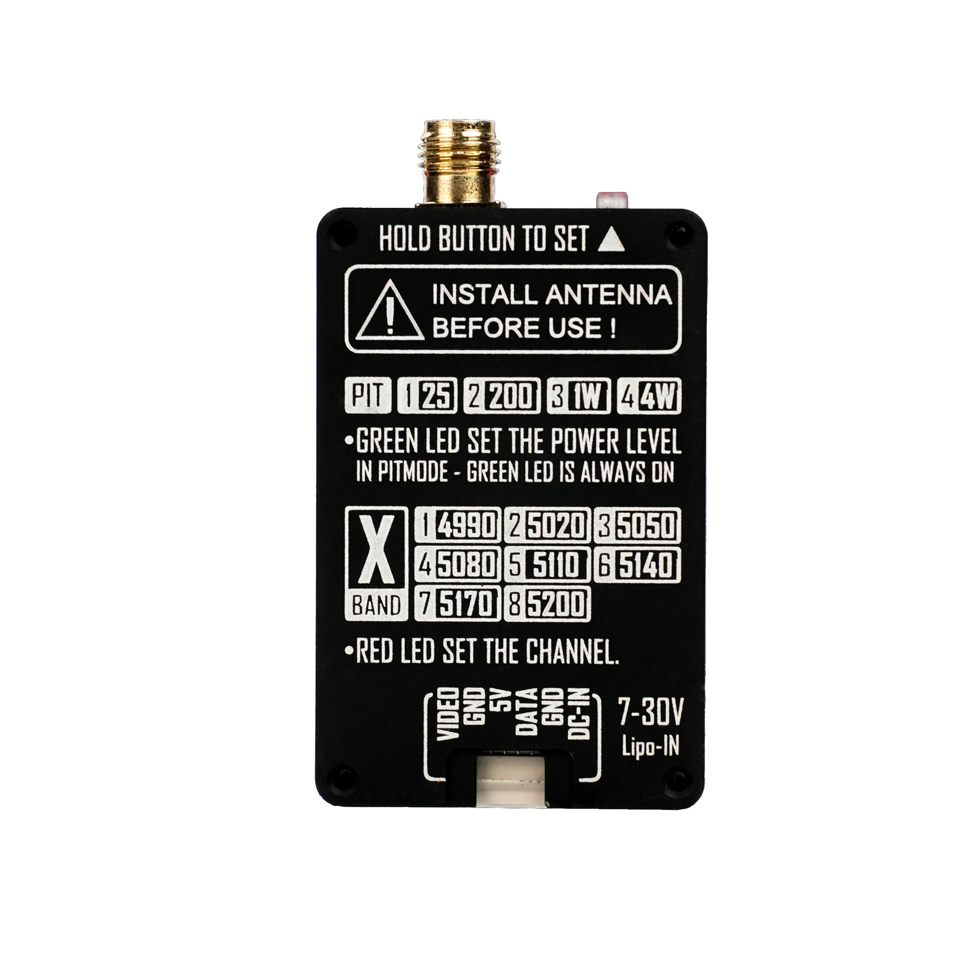 VTX RUSHFPV 4.9G 4W Video Tran - Drone Antenna recension och pris